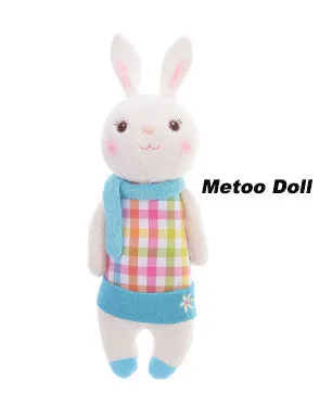 Metoo Dolls Angela rabbit 35cm baby plush toy doll sweet cute stuffed toys Dolls for kids girls Birthday/Christmas Gift