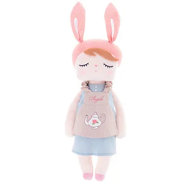 Metoo Dolls Angela rabbit 35cm baby plush toy doll sweet cute stuffed toys Dolls for kids girls Birthday/Christmas Gift