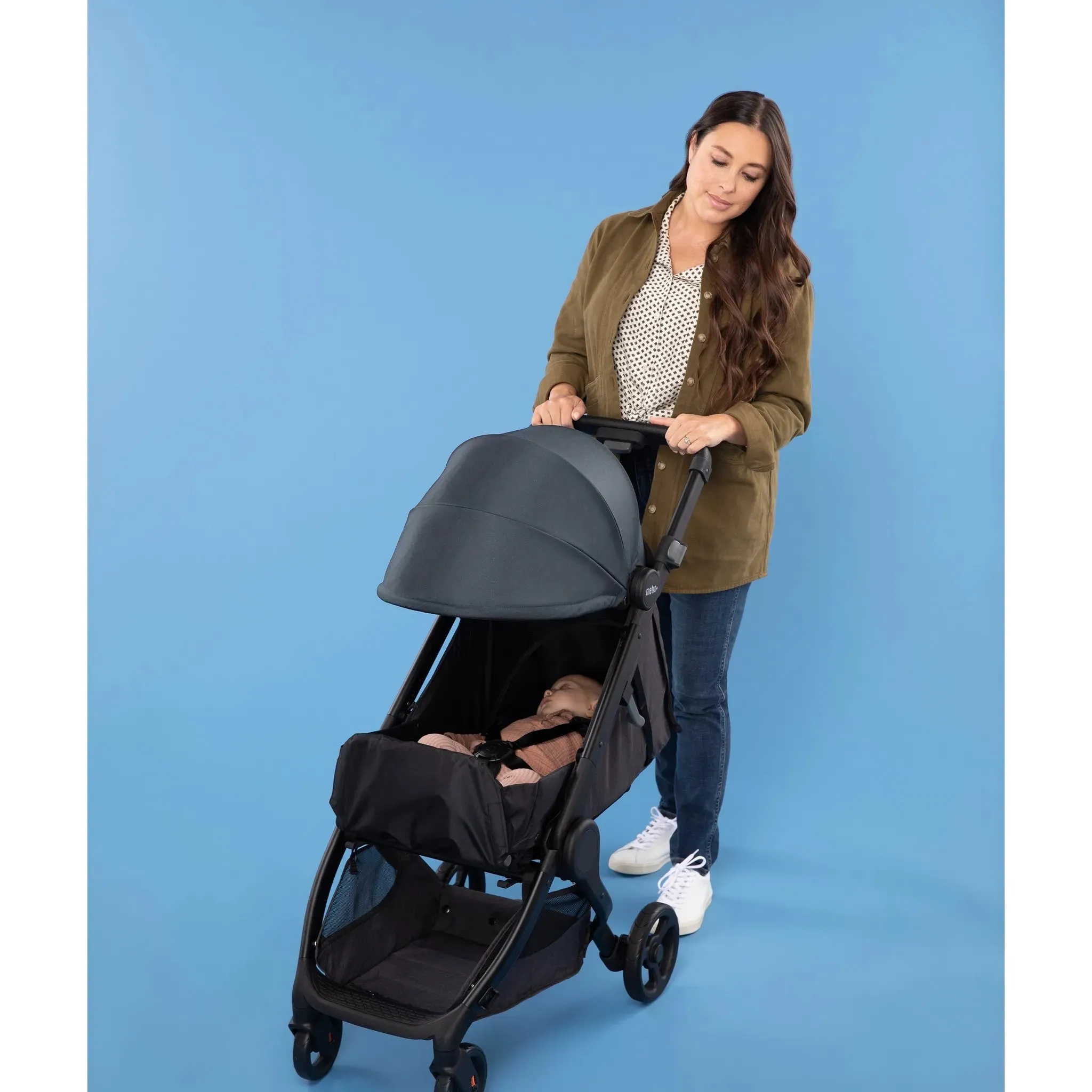 Metro  Compact City Stroller - Slate Grey