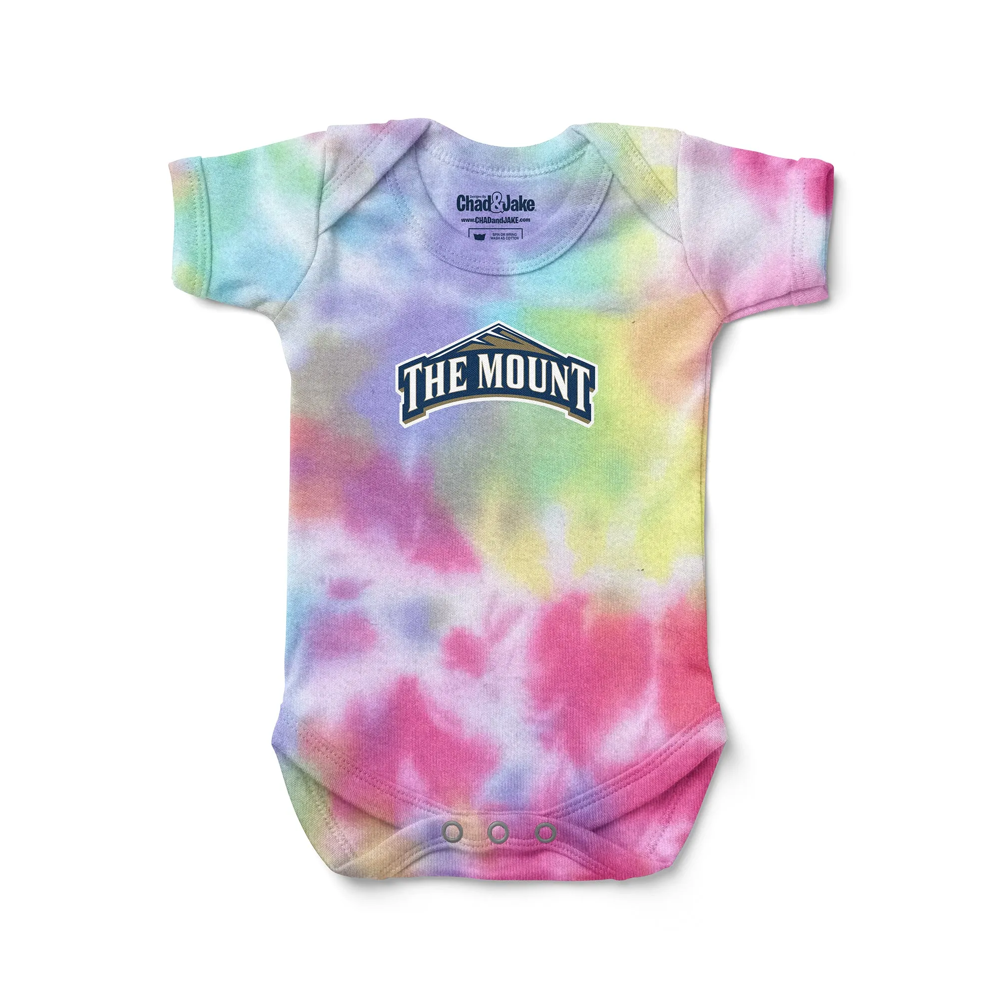 Mount St. Mary's Mountaineers Tie Dye Bodysuit