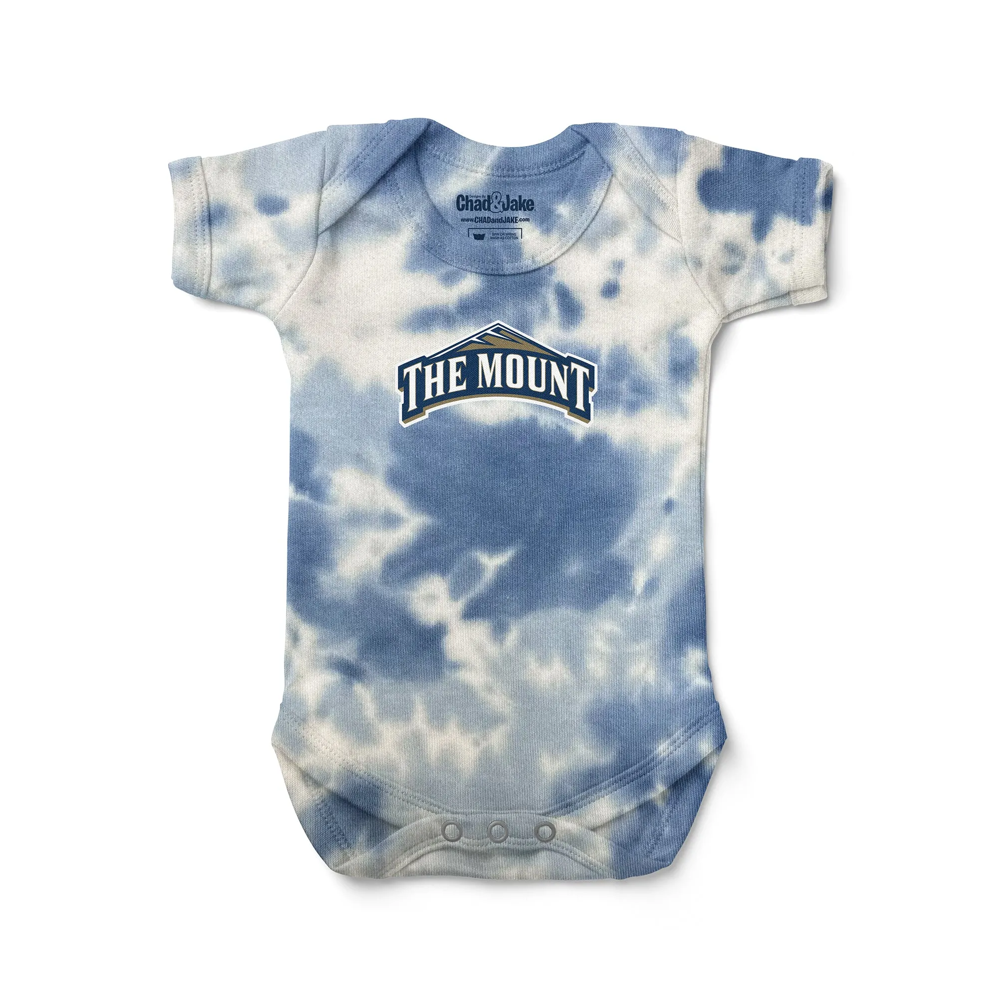 Mount St. Mary's Mountaineers Tie Dye Bodysuit