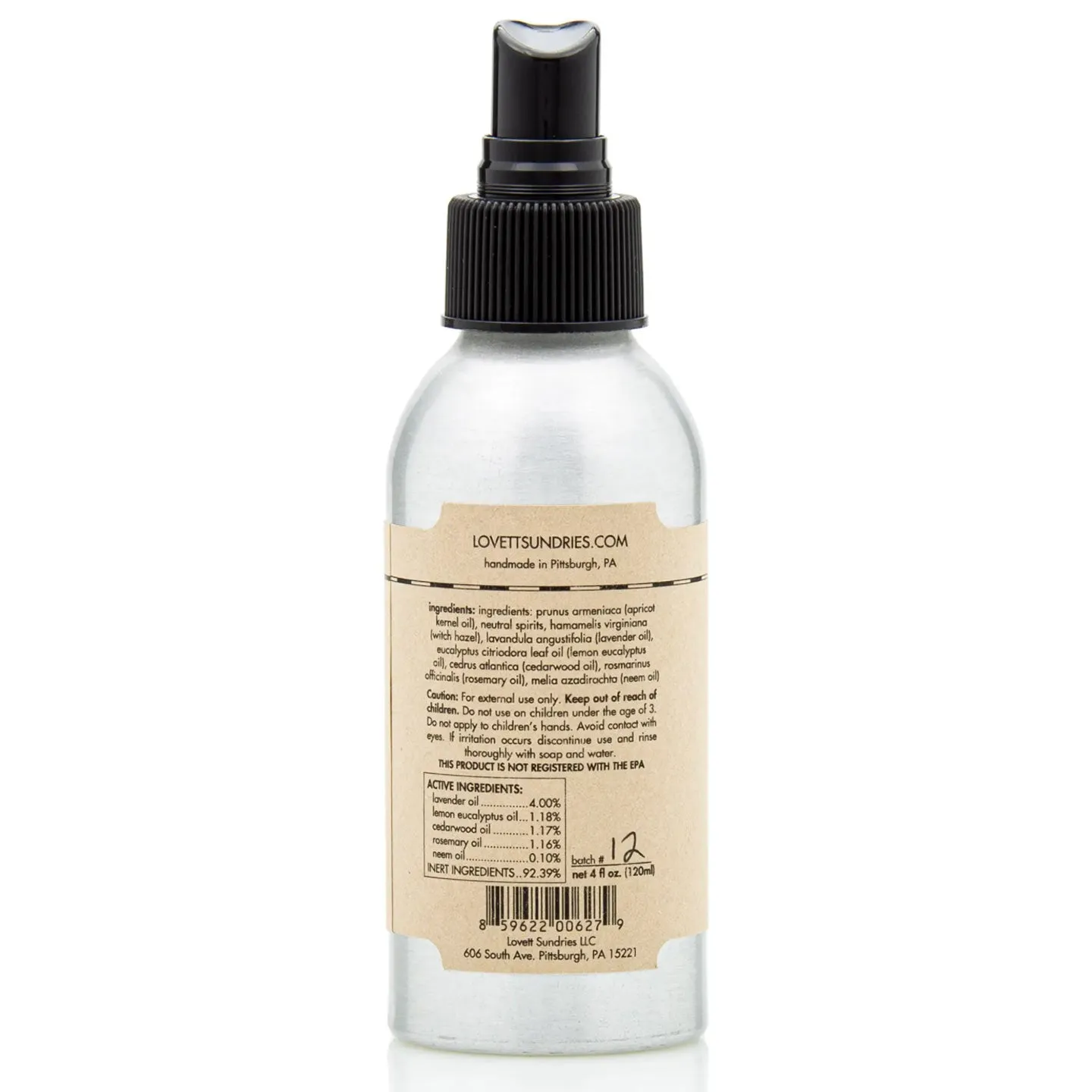 Natural Insect Repellent Spray