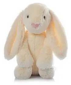 New 25cm Bunny Dolls Stuffed Toys Rabbit Cut Plush Stuffed Toys Promotional Bunny Dolls Rabbit Toy With Long Ears Appease Rabbit