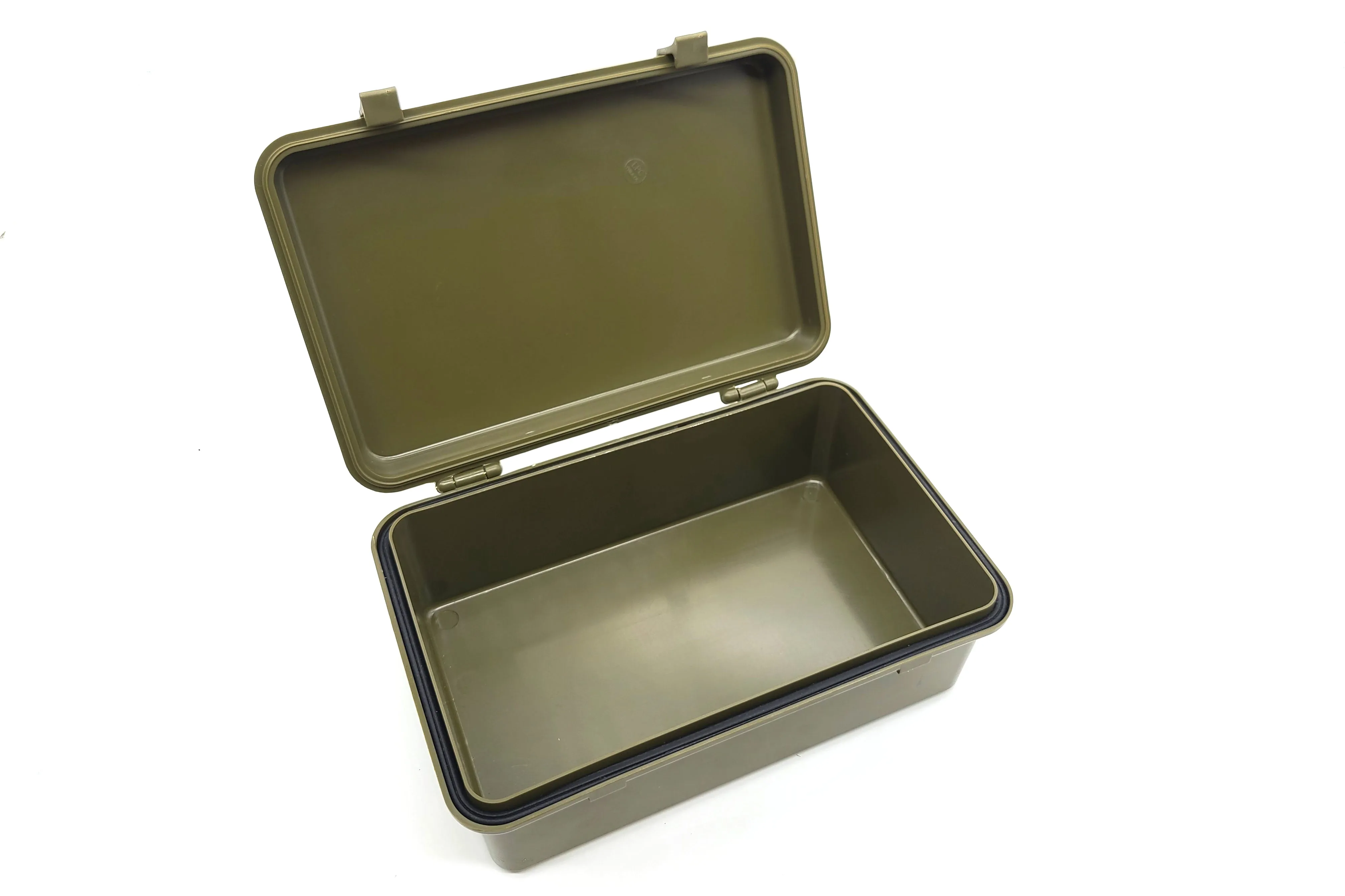 New Old Stock Army Surplus Waterproof Storage Box USA Made 8" x 5" x 3"