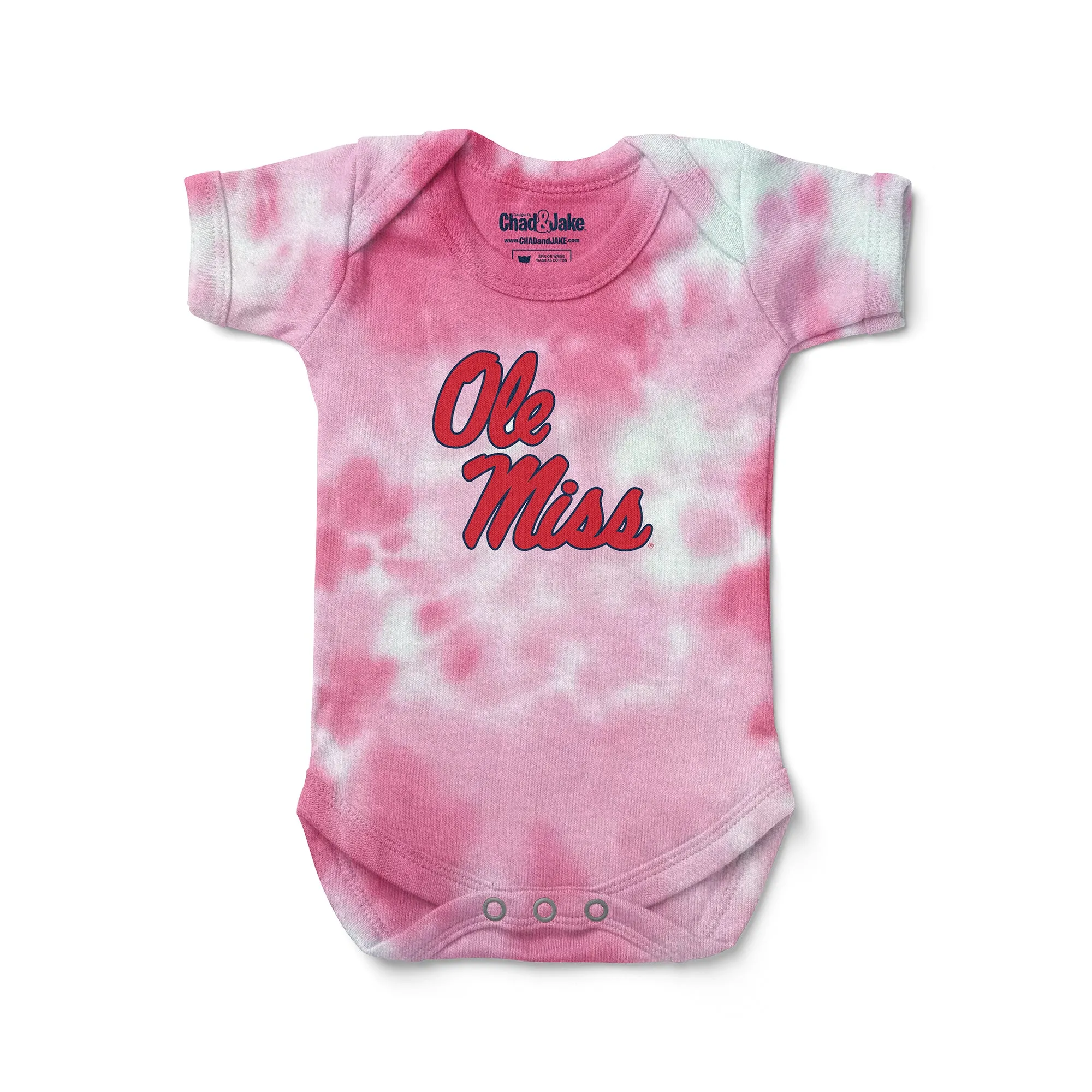 Ole Miss Rebels Tie Dye Bodysuit