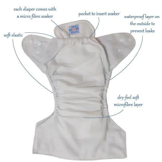 Outer Space- Re-Usable Cloth Diaper