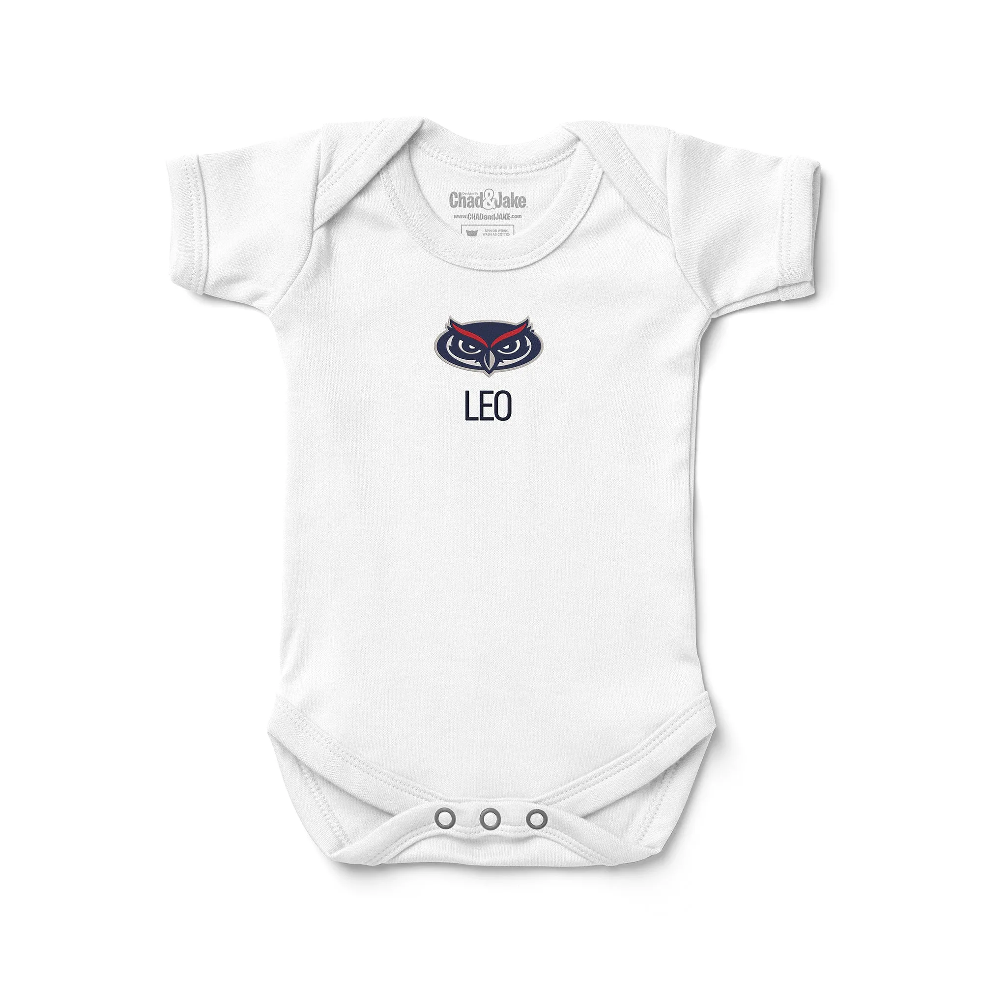 Personalized FAU Owls Bodysuit