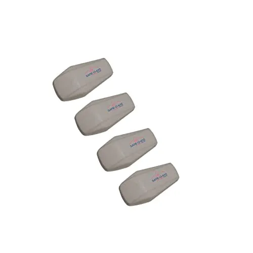 Safe-O-Kid- Drawer Door Guard/Locks for Baby- Grey (Pack of 4)