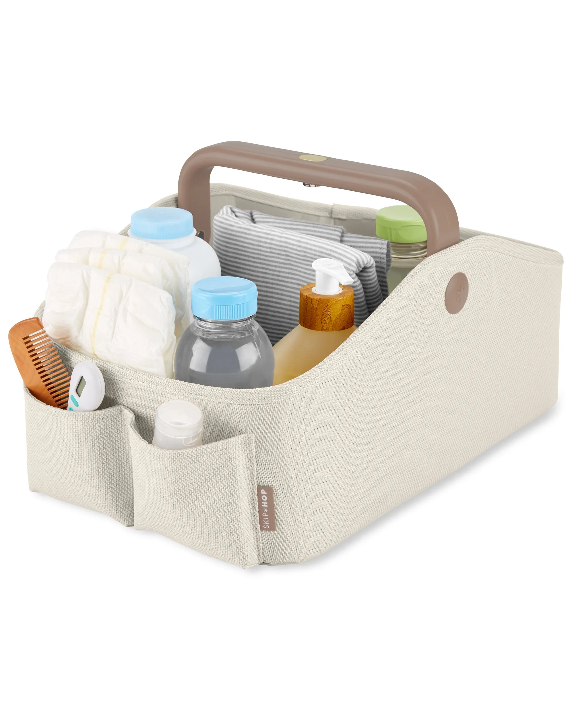 Skip Hop Light Up Diaper Caddy Oak