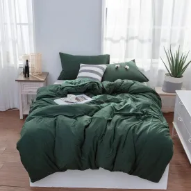 The Loft Green Bed Set