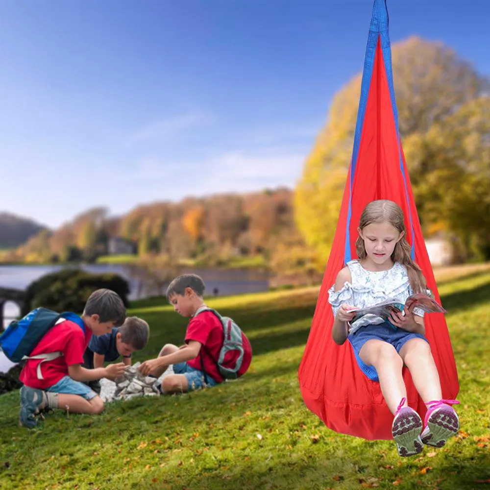 The Snuggle Swing Hanging Chair in 4 different colors