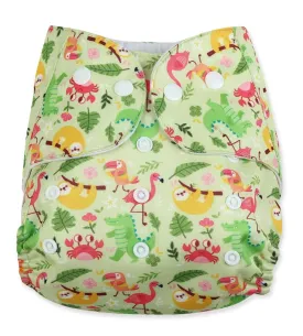 Tropical Paradise- Re-Usable Cloth Diaper